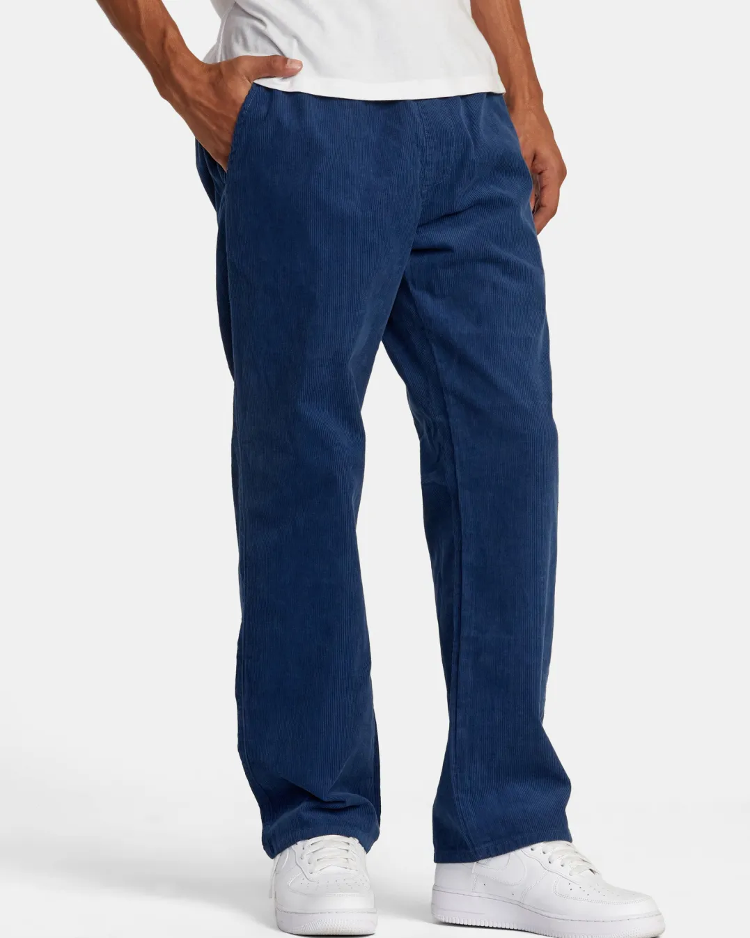 AMERICANA ELASTIC WAIST CORD PANTS