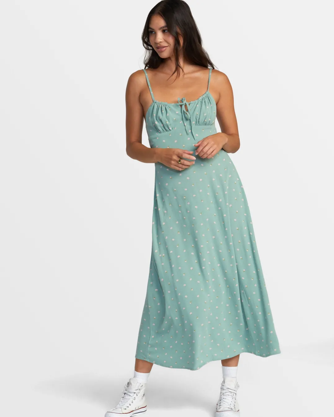 CAFE MIDI DRESS