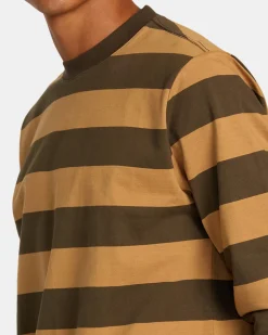CHAINMAIL STRIPE LONG SLEEVE TEE
