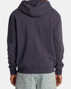 CHAINMAIL ZIP-UP HOODED SWEATSHIRT