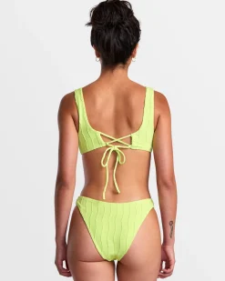 CHEVY GROOVES LACEBACK BRALETTE BIKINI TOP