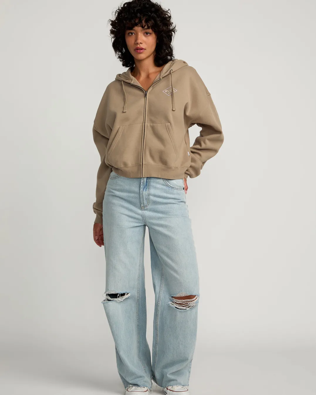 COURT ZIP HOODIE