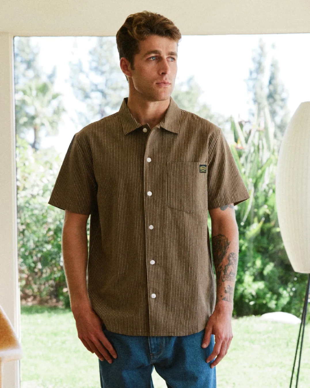 DAYSHIFT STRIPE II SHORT SLEEVE SHIRT