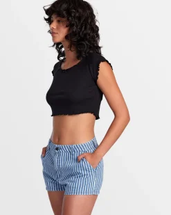 DELILAH OFF-THE-SHOULDER CROP TOP