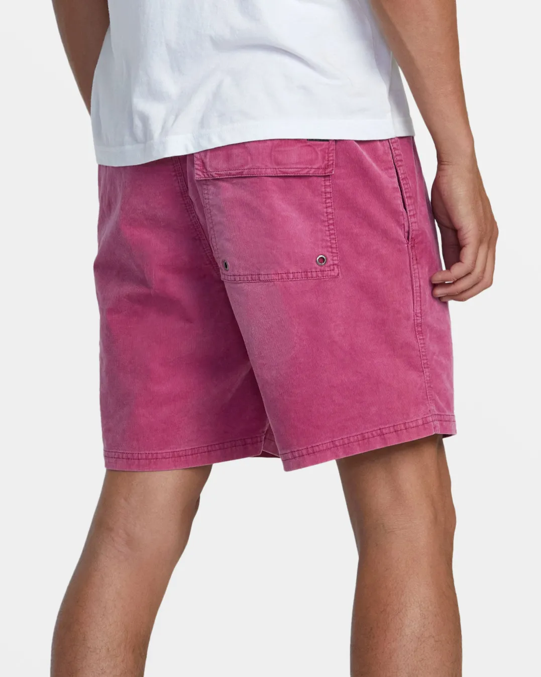 ESCAPE 17" ELASTIC WAIST CORDUROY SHORTS