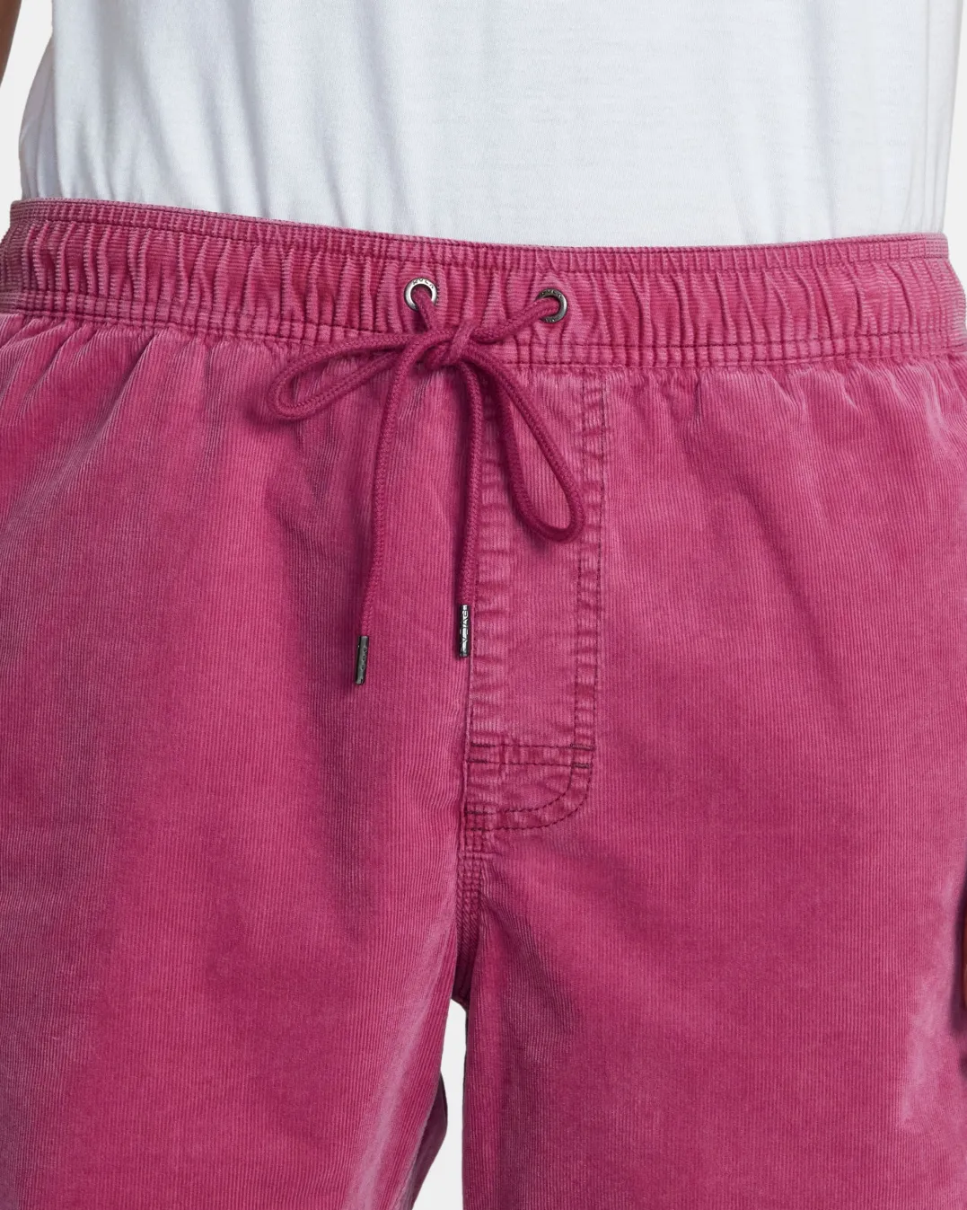 ESCAPE 17" ELASTIC WAIST CORDUROY SHORTS