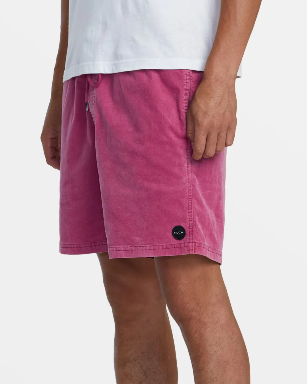 ESCAPE 17" ELASTIC WAIST CORDUROY SHORTS