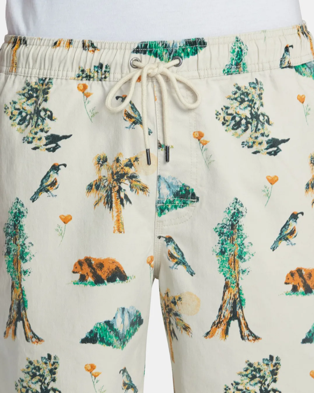 ESCAPE PRINT 17" SHORTS