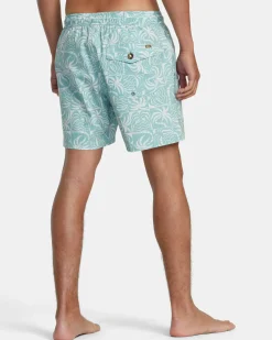 EXOTICA ELASTIC WAIST BOARDSHORTS 16''