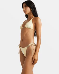 FLORAL COLLAGE MEDIUM TIE SIDE BIKINI BOTTOMS