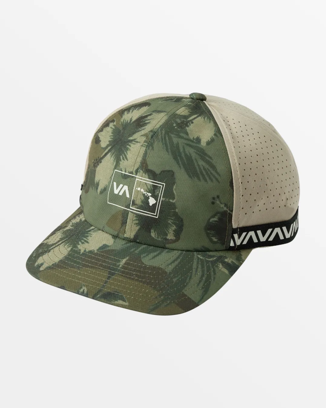 FLORAL VENT 6- PANEL CAP