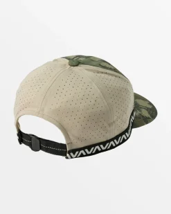 FLORAL VENT 6- PANEL CAP