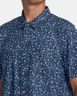 FRAME CHAMBRAY SHORT SLEEVE SHIRT