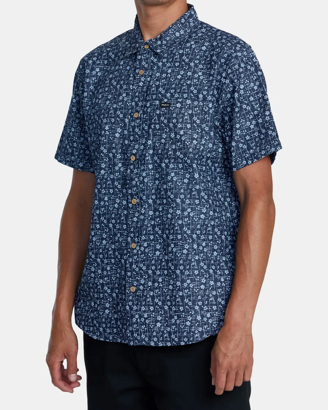 FRAME CHAMBRAY SHORT SLEEVE SHIRT