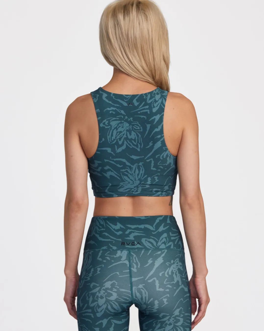 GATHERED FRONT FITTED CROP TOP