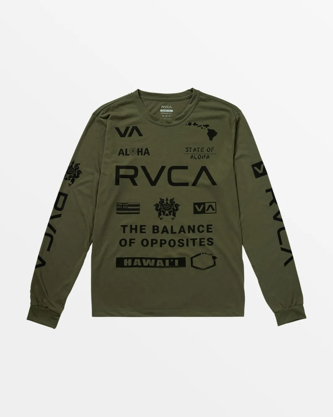 HAWAII ALL BRAND SPORT TECH LONG SLEEVE TEE
