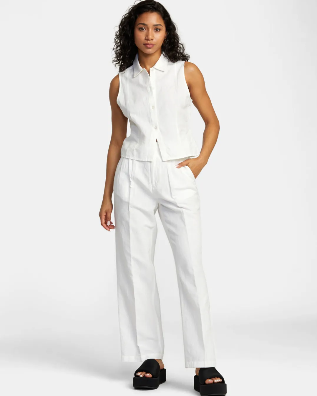 HUDSON WIDE LEG PANTS