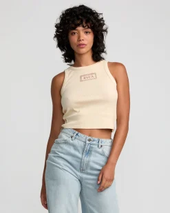 ISLAND LEI CROPPED TANK TOP