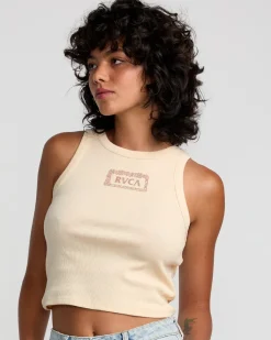 ISLAND LEI CROPPED TANK TOP