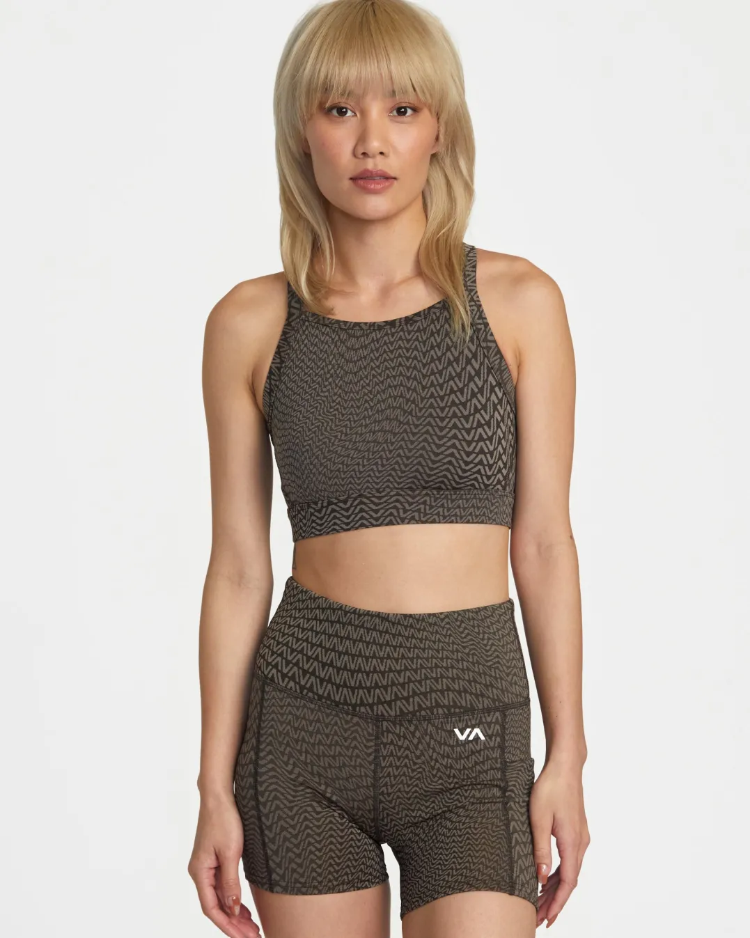 JACQUARD HIGH IMPACT BRA