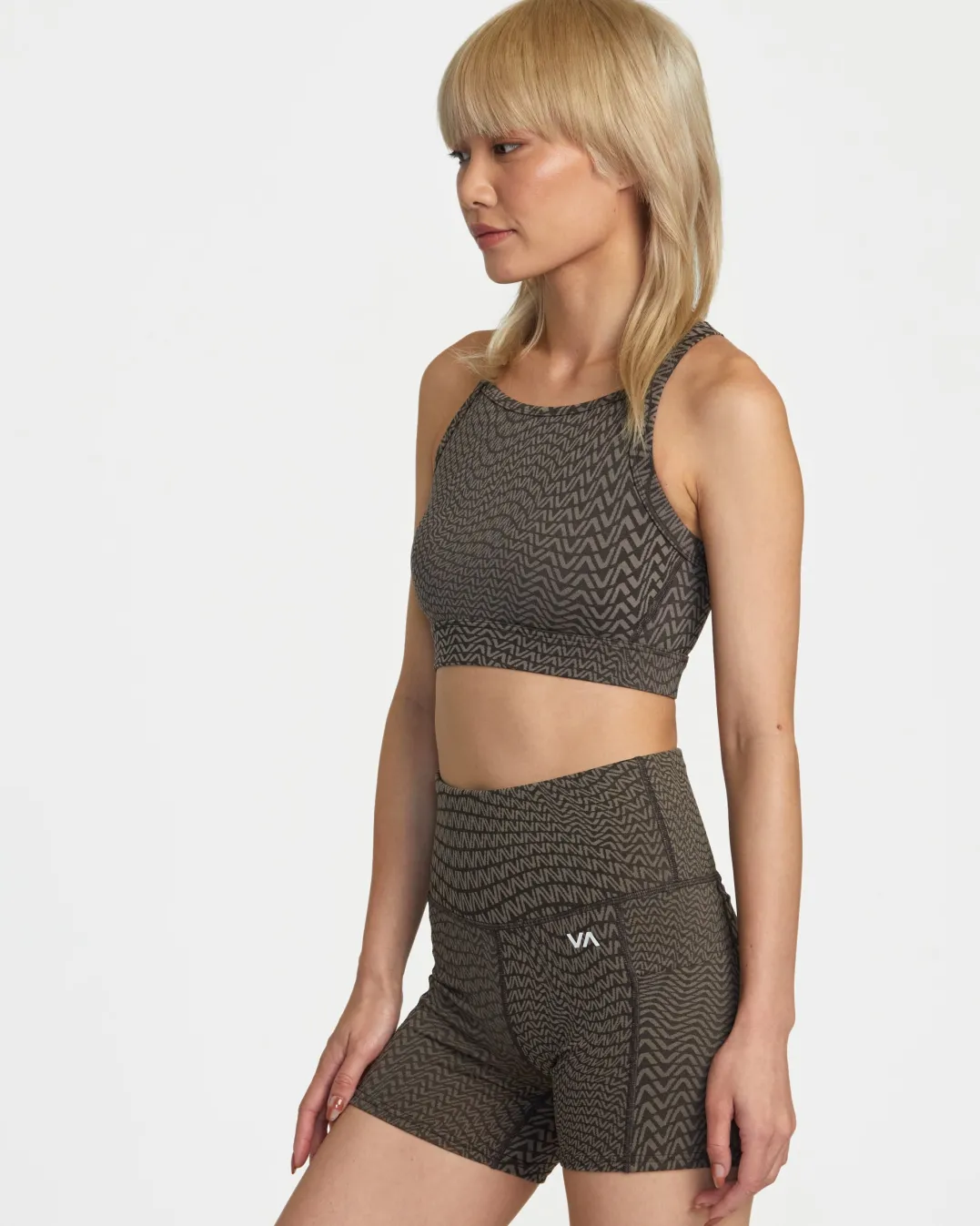 JACQUARD HIGH IMPACT BRA