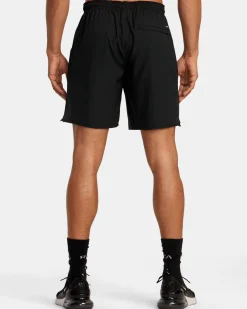 KELSEY NIZIOLEK YOGGER STRETCH 17" ELASTIC WAIST SHORTS