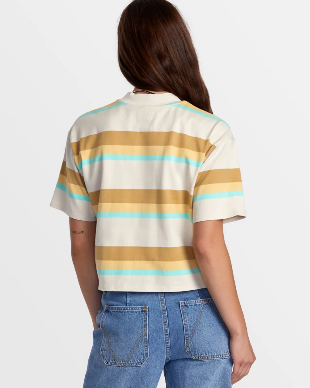 KINNEY MOCK NECK TEE