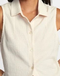 KLEIN BUTTONED TANK TOP