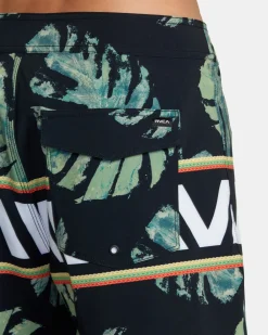 OBLOW HAWAII BANDED BOARDSHORTS 18''
