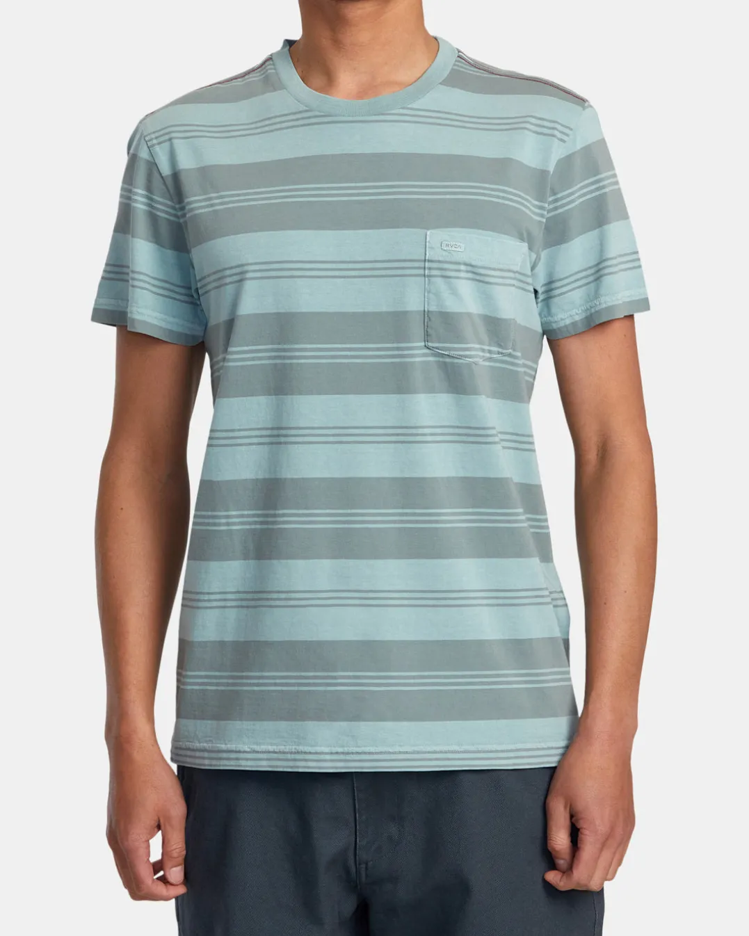 PTC STRIPE SHORT SLEEVE KNIT
