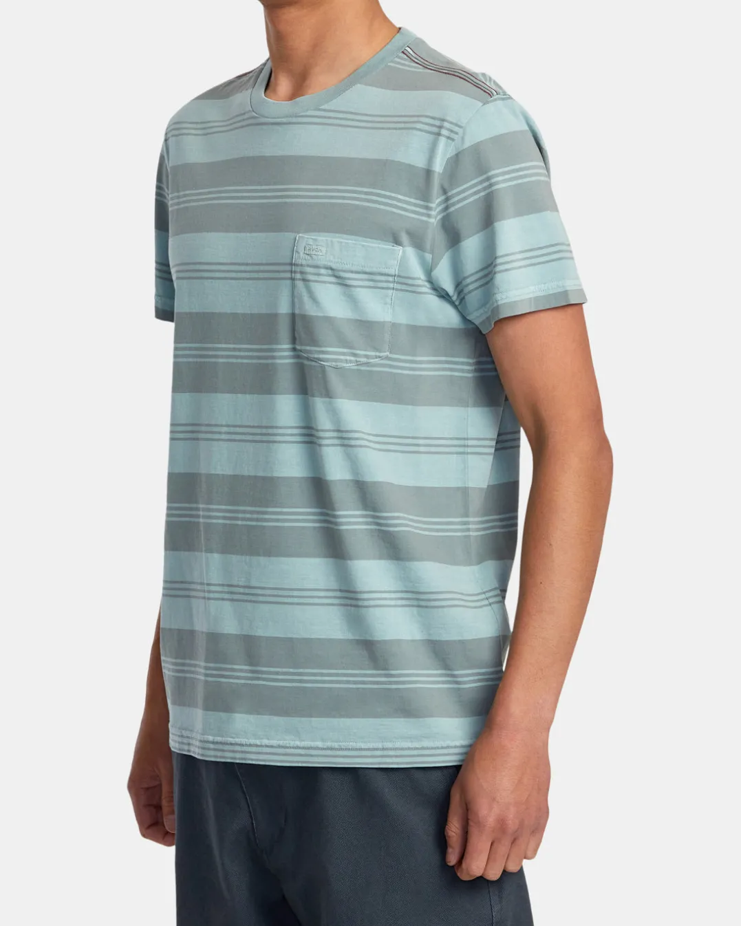 PTC STRIPE SHORT SLEEVE KNIT