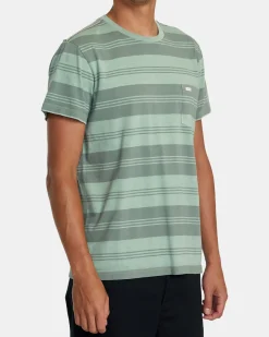 PTC STRIPE SHORT SLEEVE KNIT