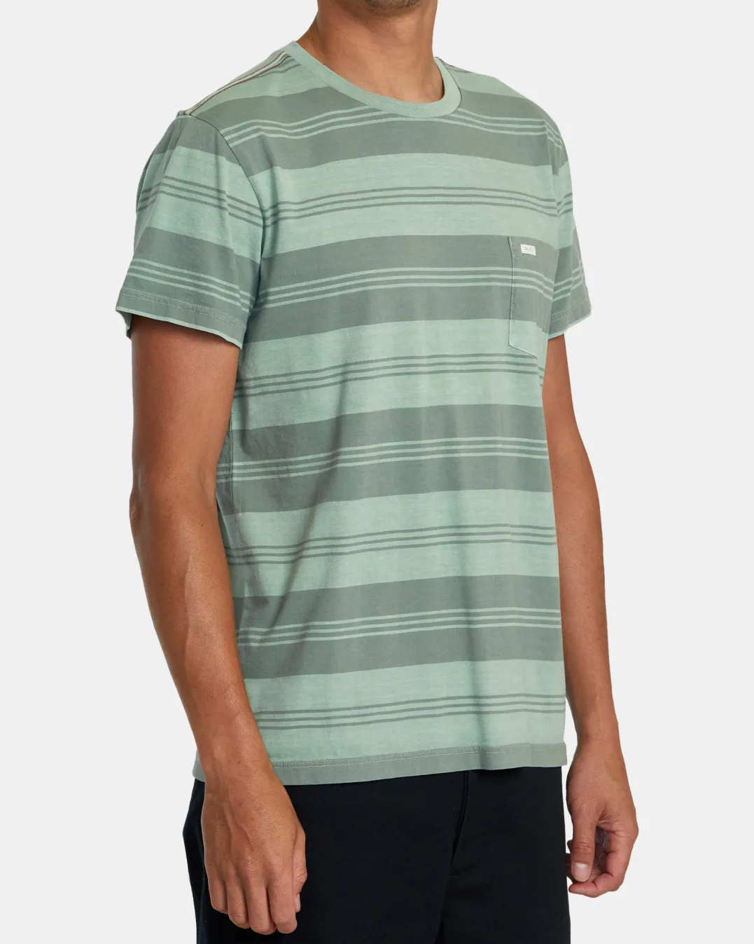 PTC STRIPE SHORT SLEEVE KNIT