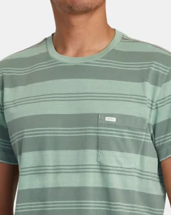 PTC STRIPE SHORT SLEEVE KNIT