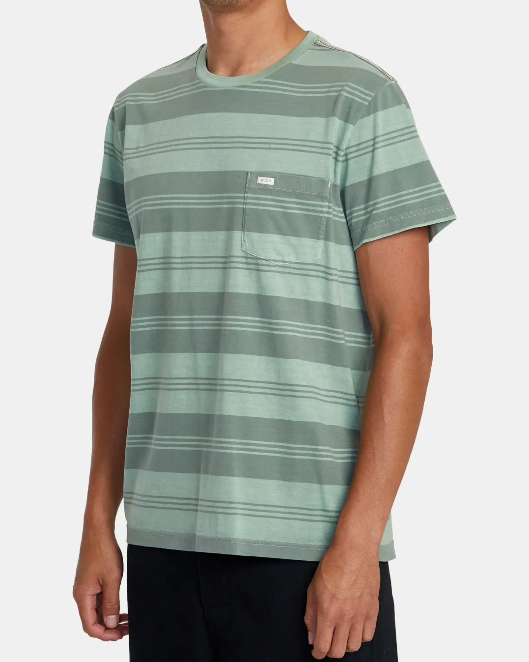 PTC STRIPE SHORT SLEEVE KNIT
