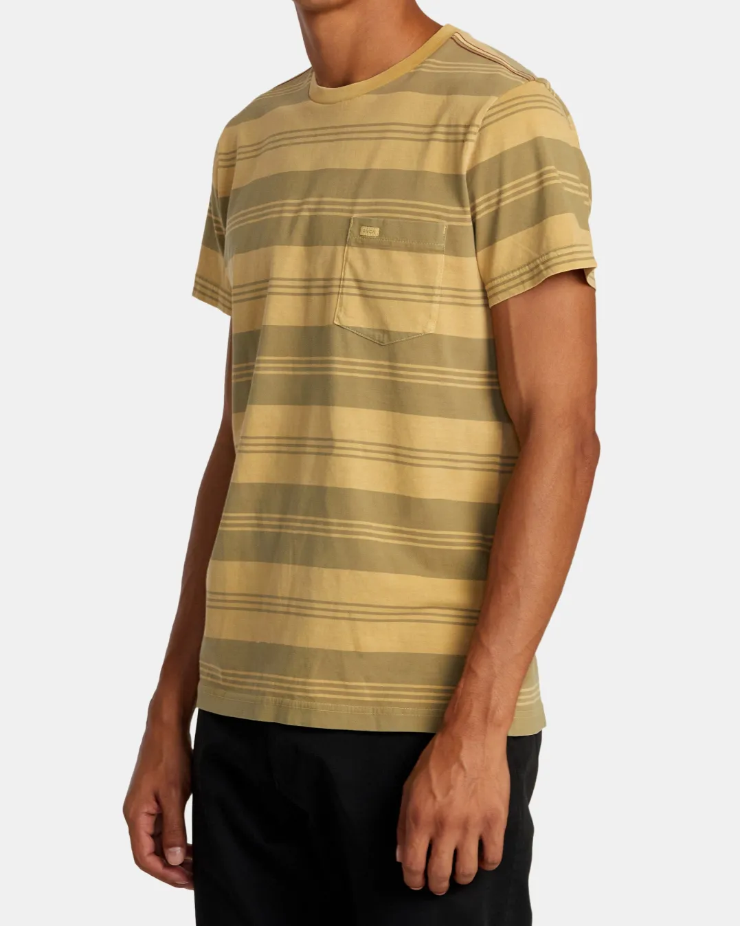 PTC STRIPE SHORT SLEEVE KNIT