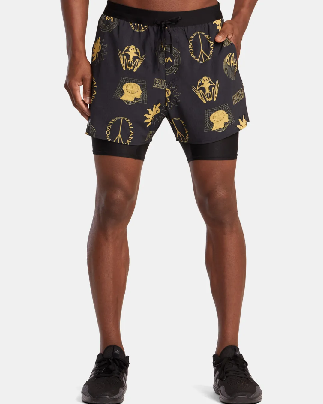 RVCA RUNNER 2-IN-1 SHORTS