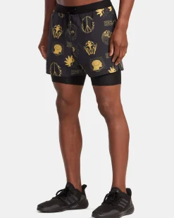RVCA RUNNER 2-IN-1 SHORTS