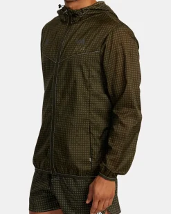 RVCA RUNNER LIGHTWEIGHT TRAINING JACKET