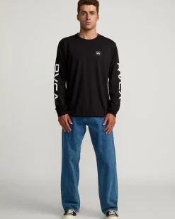 RVCA 2X LONG SLEEVE TEE