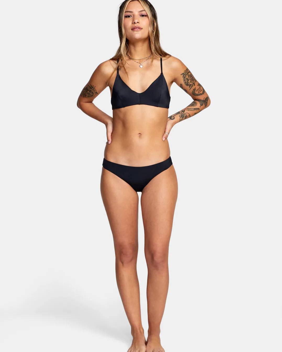 SOLID CROSSBACK BIKINI TOP