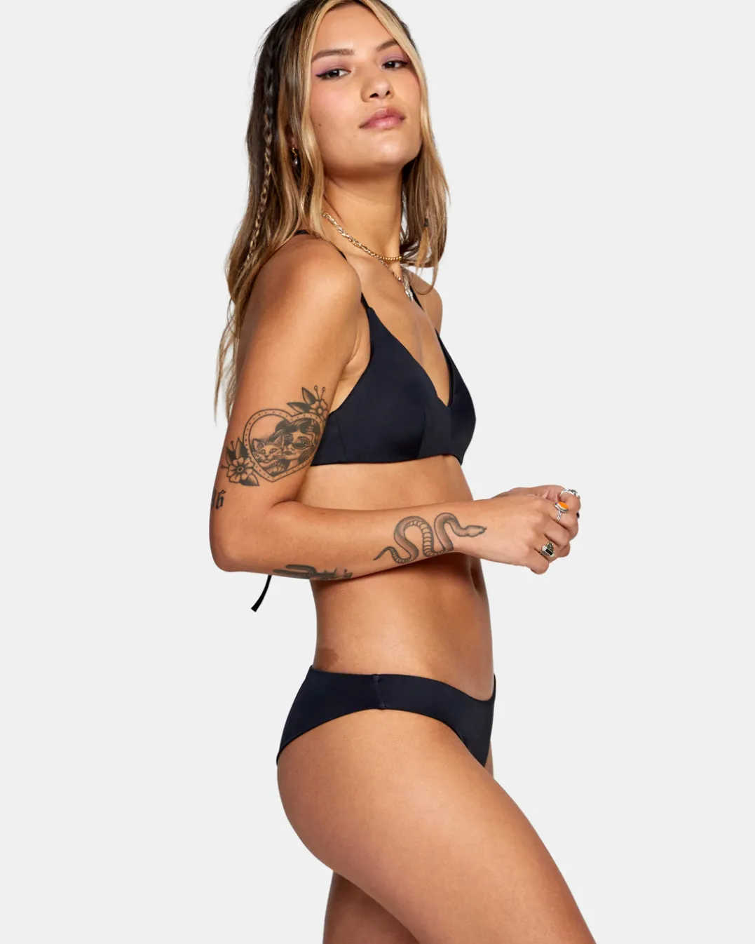 SOLID CROSSBACK BIKINI TOP