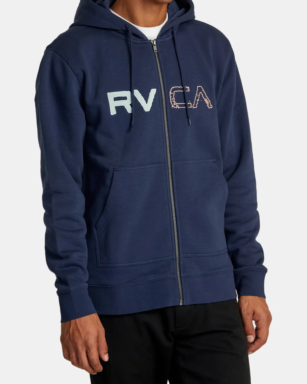 SPLIT PATH ZIP HOODIE