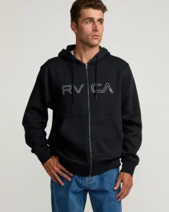 SPLIT PATH ZIP HOODIE