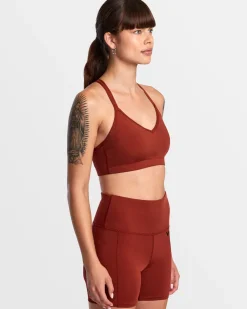 STRAPPED SPORTS BRA