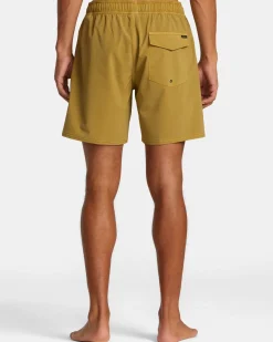 VA PIGMENT ELASTIC WAIST 17" BOARDSHORTS